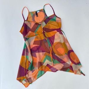 Artsy camisole made in Romania